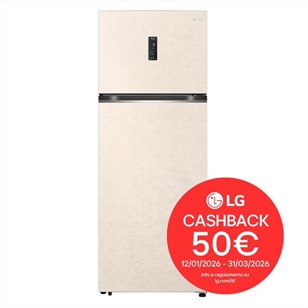 Immagine del prodotto LG - Frigorifero 2 porte GTBV44SEBKD Classe E 461L-Beige