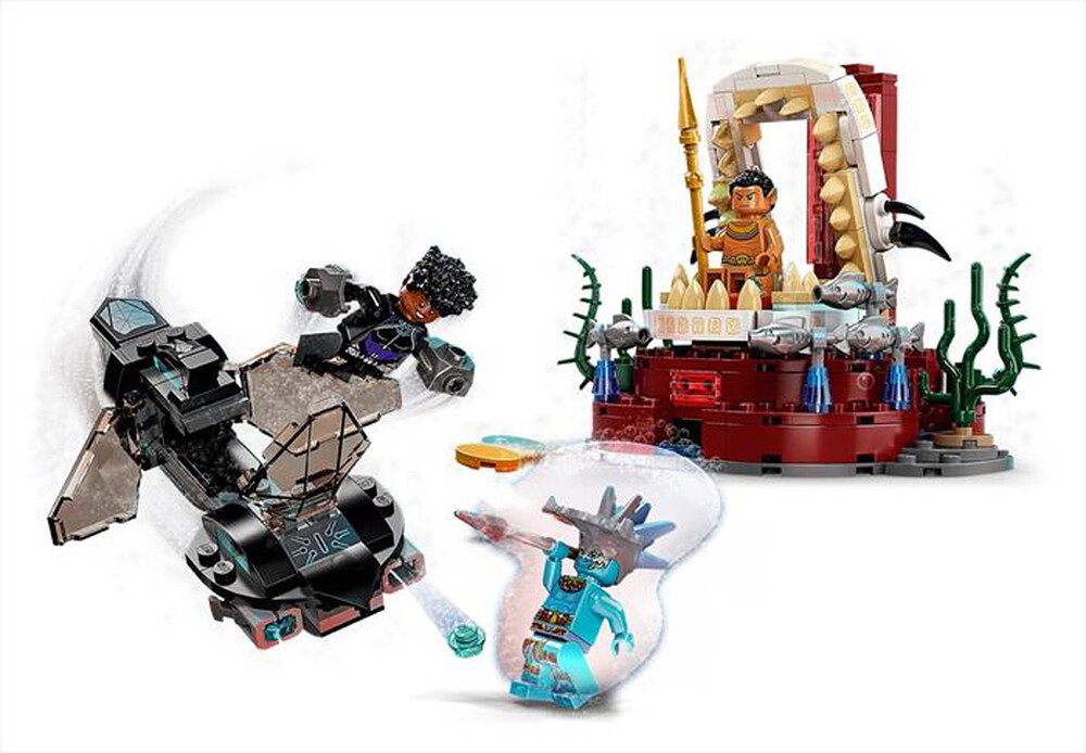 "LEGO - MARVEL LA STANZA DEL TRONO DI RE NAMOR - 76213-Multicolore"