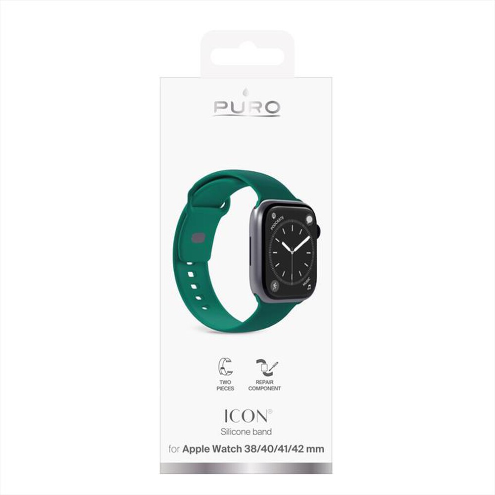 Immagine del prodotto PURO - Cinturino PUICNAW40DKGRN Apple Watch 38-40-41mm-Jade