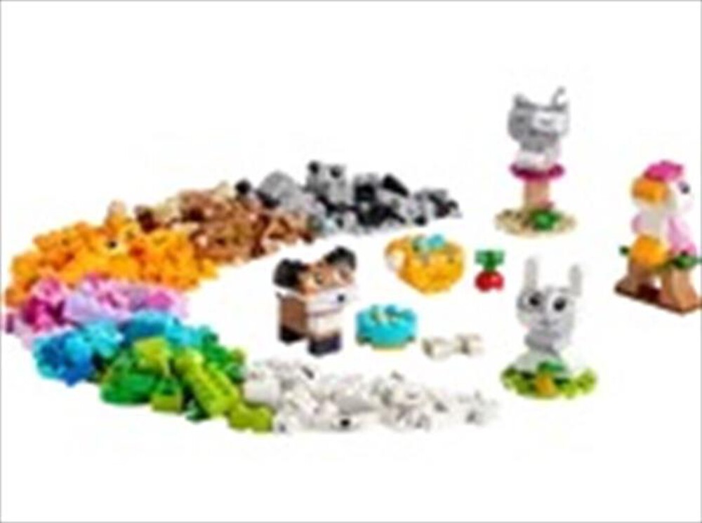 "LEGO - CLASSIC Animali domestici creativi - 11034-Multicolore"