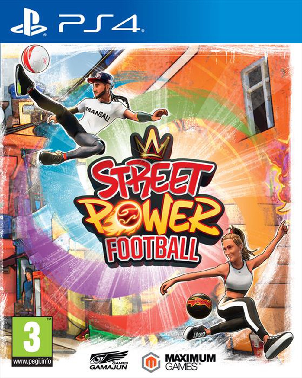 "MAXIMUM GAMES - STREET POWER FOOTBALL PS4"