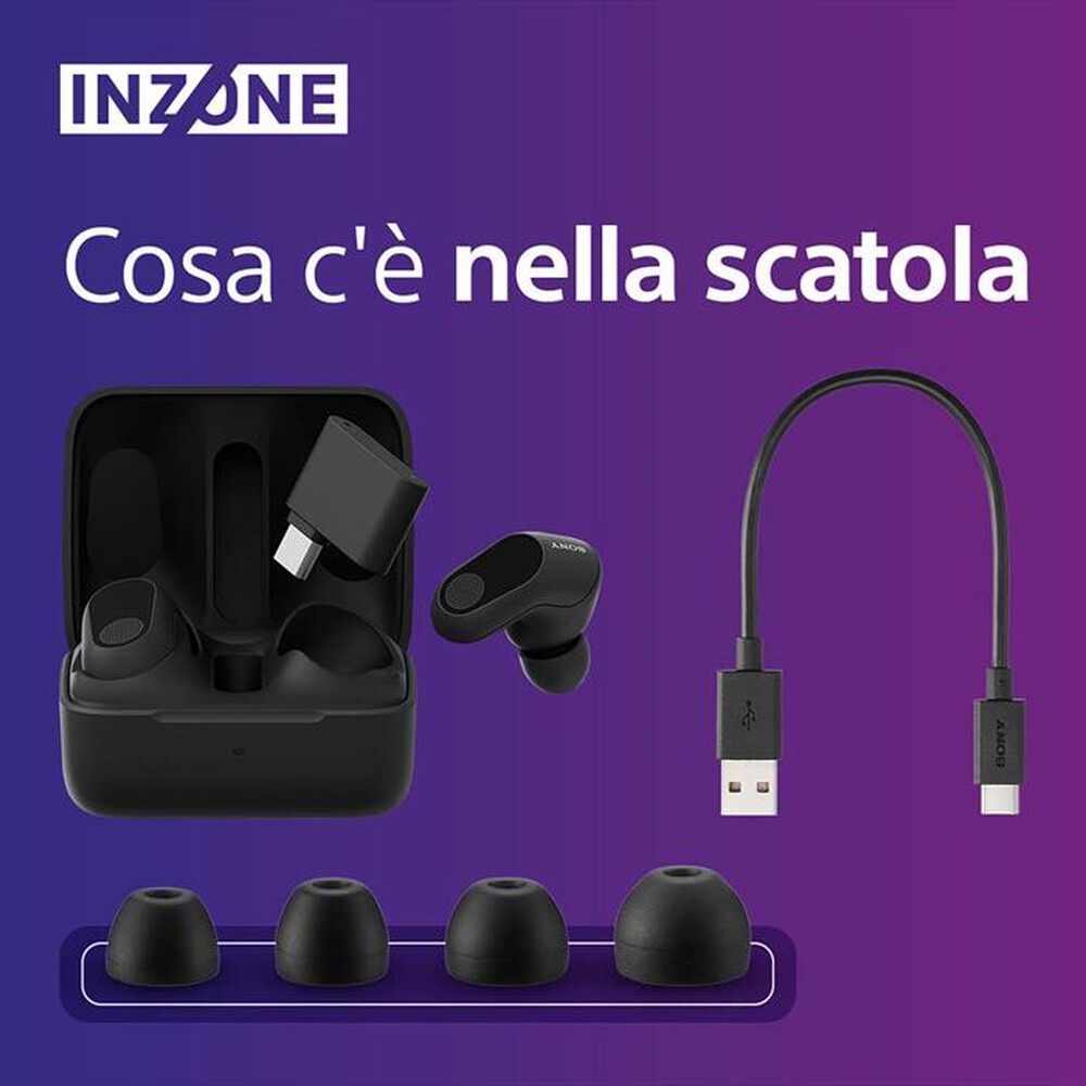 Immagine del prodotto SONY - Cuffie Truly Wireless WFG700NB.CE7-Nero