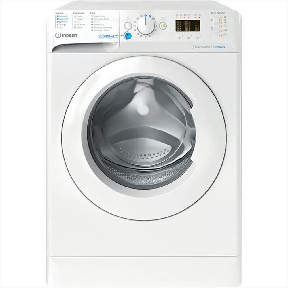 Immagine del prodotto INDESIT - Lavatrice BWA 81295X WV IT 8 Kg Classe B-Bianco
