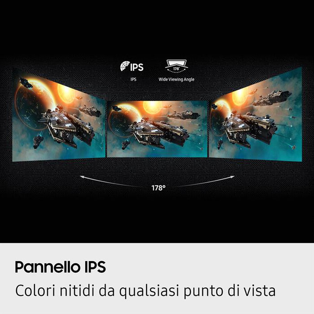 Immagine del prodotto SAMSUNG - MONITOR GAMING ODYSSEY G5 27" - G53F-Black