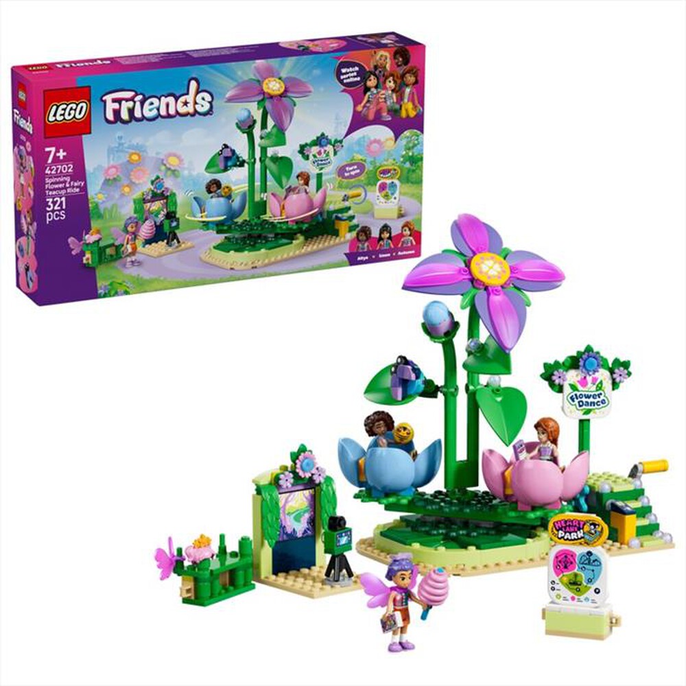 Immagine del prodotto LEGO - FRIENDS Giostra delle tazze da t&egrave; floreali - 42702