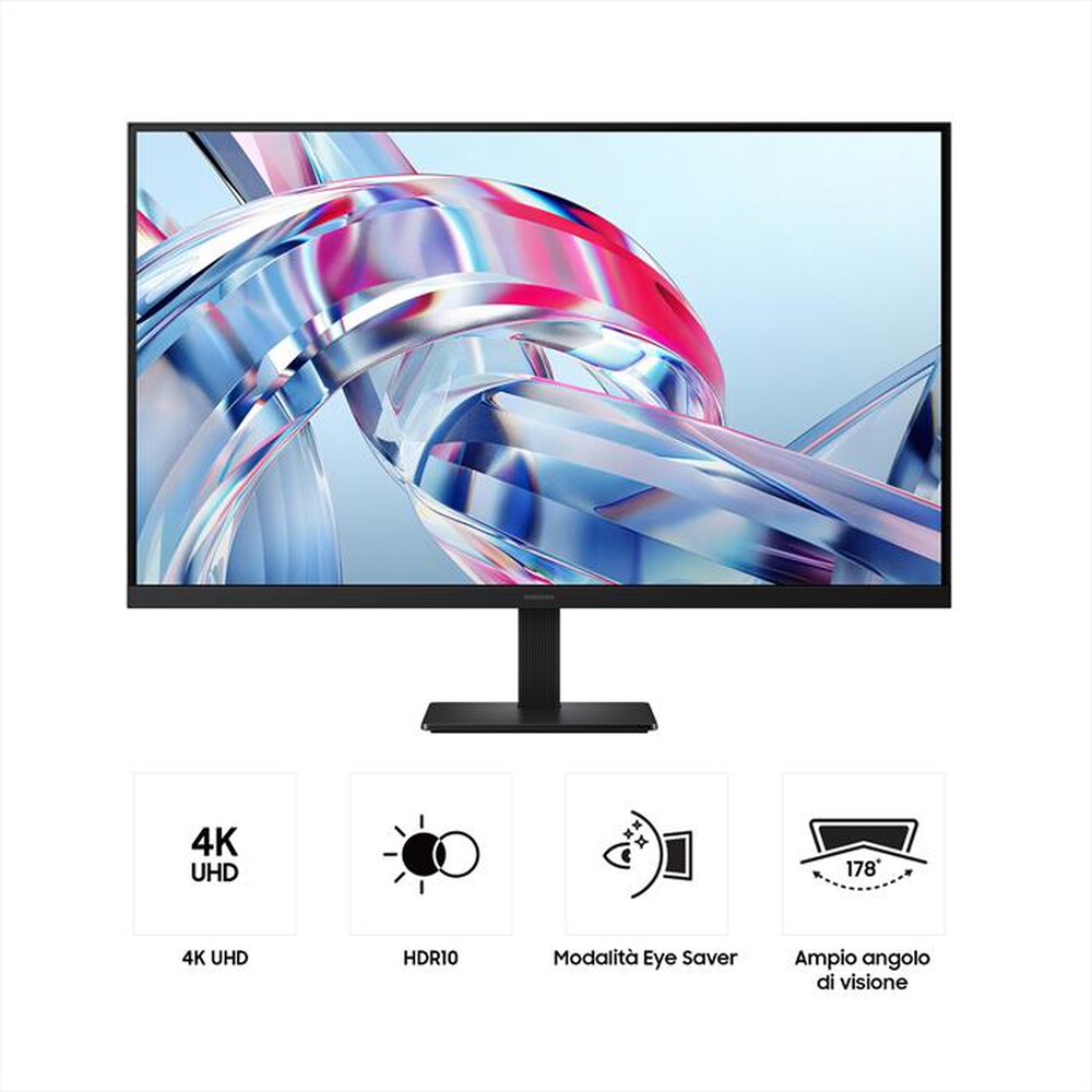 Immagine del prodotto SAMSUNG - MONITOR VIEWFINITY S7 S70H 4K 32" UHD FLAT-Black
