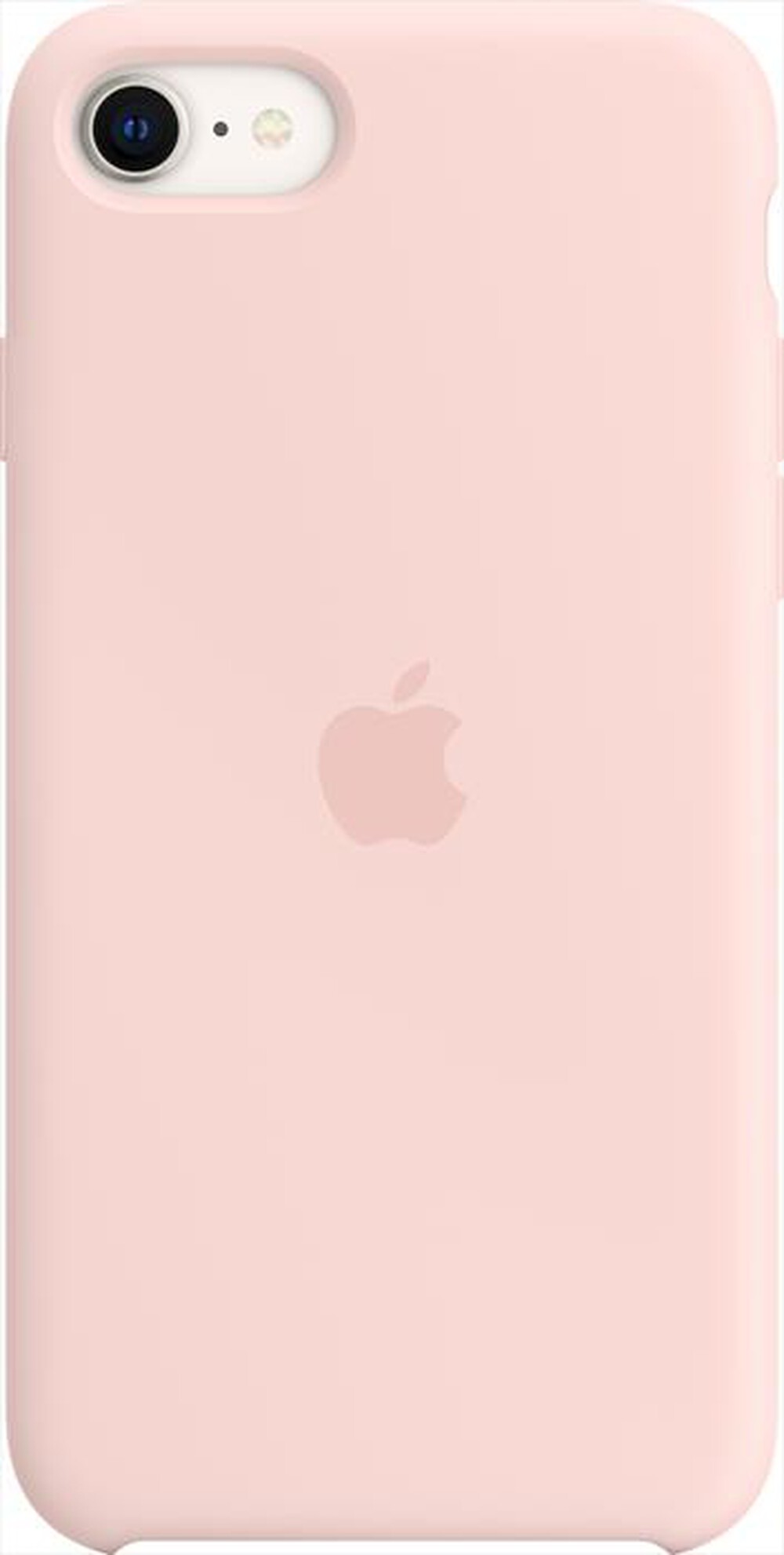 "APPLE - CUSTODIA SILICONE PER IPHONE SE-Rosa gesso"