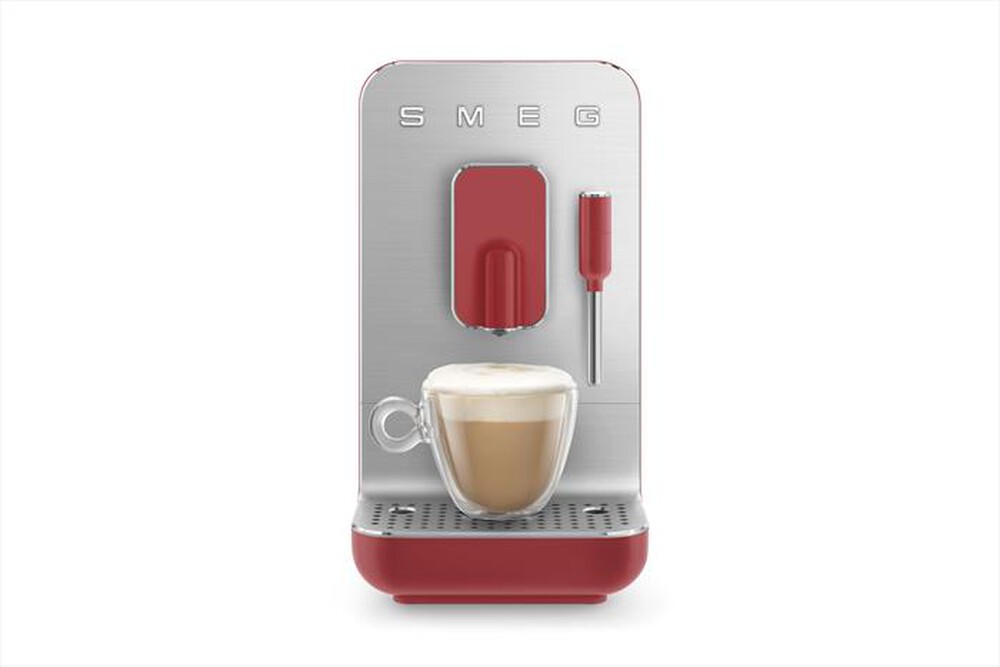 "SMEG - Macchina Caffè Automatica 50's Style – BCC02RDMEU-Rosso opaco"