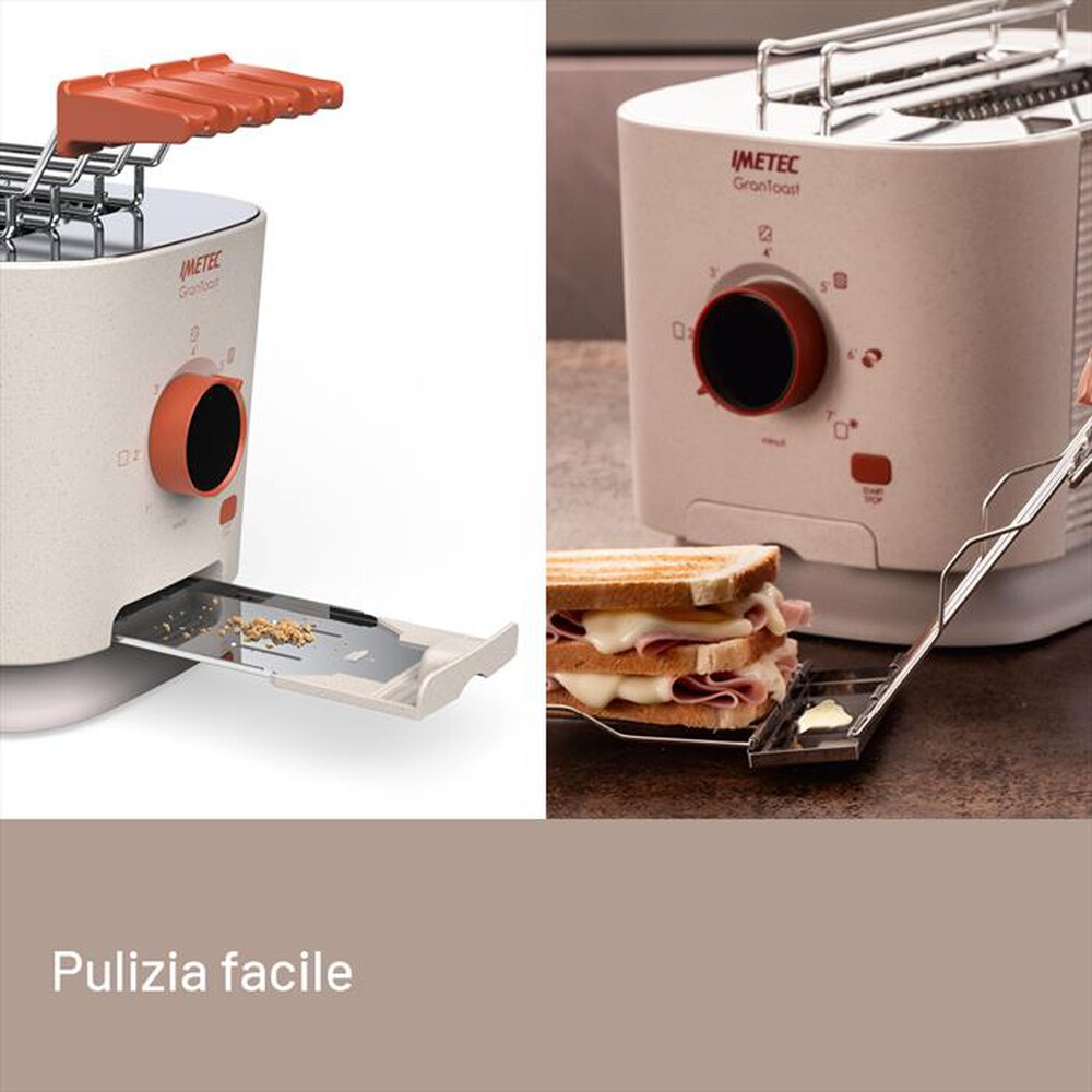 Immagine del prodotto IMETEC - TOSTAPANE GRANTOAST-Sabbia, Terra di Siena