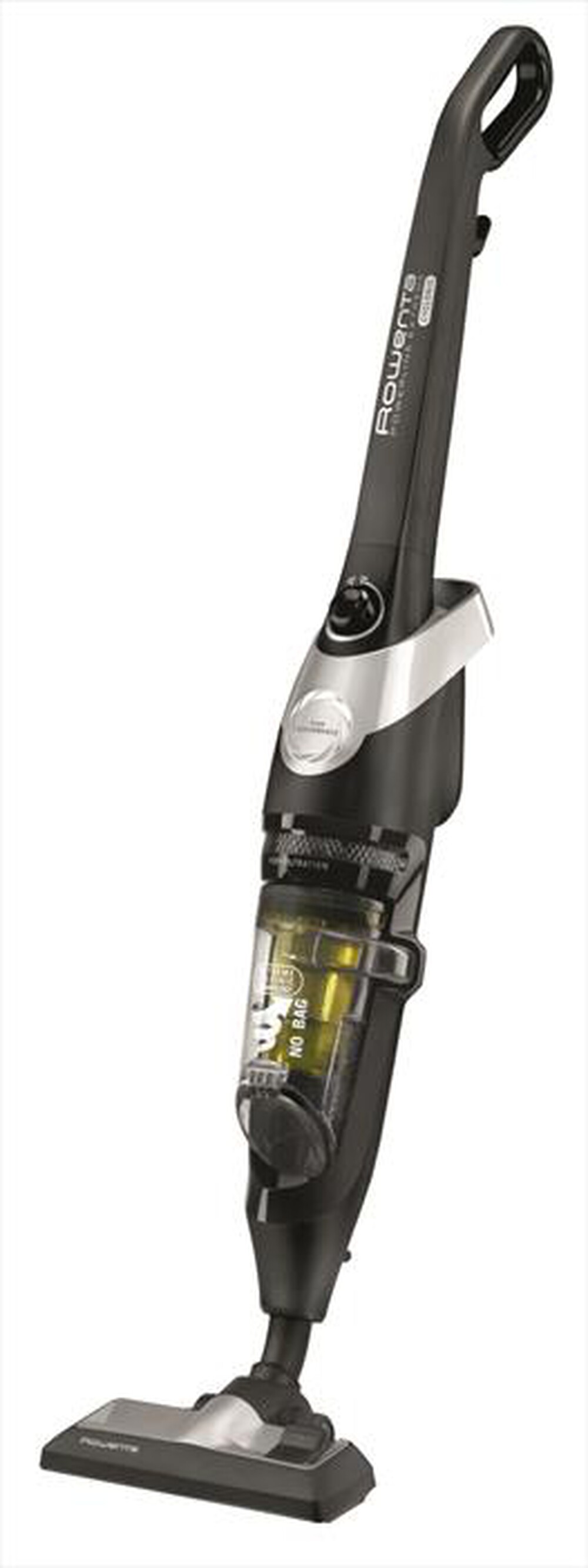 "ROWENTA - RH8155WA Powerline ExtremeCyclonic Scopa Elettrica-Nero & Argento/ Giallo"