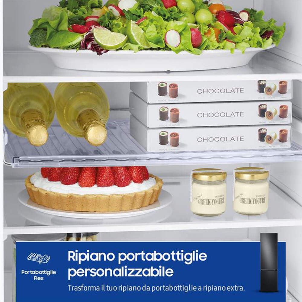 Immagine del prodotto SAMSUNG - Frigorifero combinato RB38C7B6AB1/EF BESPOKE 387l-ANTHRACITE