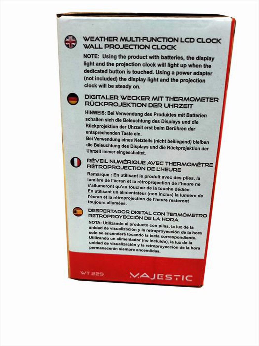 Immagine del prodotto MAJESTIC - WT 229-Black