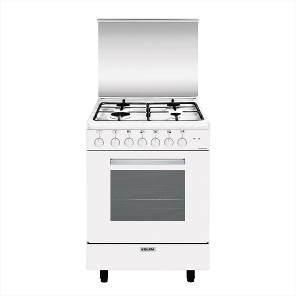 Immagine del prodotto GLEM GAS - Cucina a gas A654MX6 Classe A-Bianco