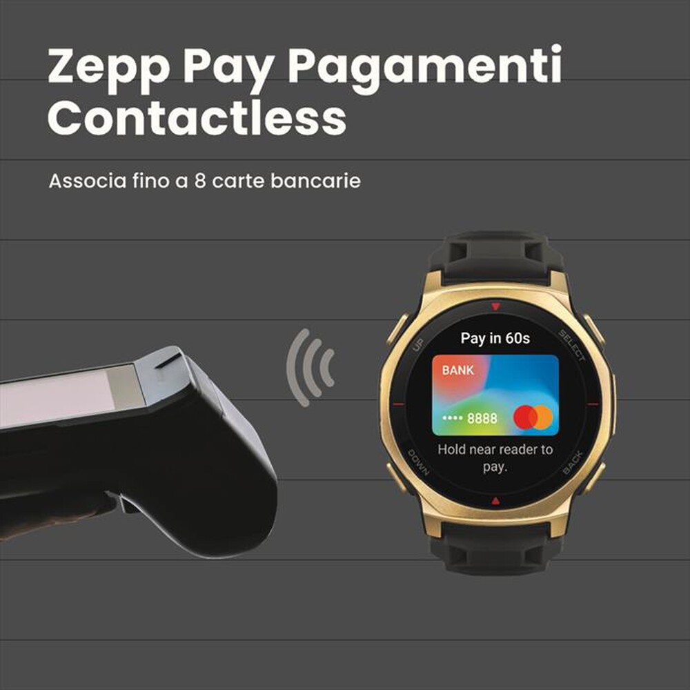 Immagine del prodotto AMAZFIT - Smartwatch T-REX 3 PRO 44MM-GRAY GOLD