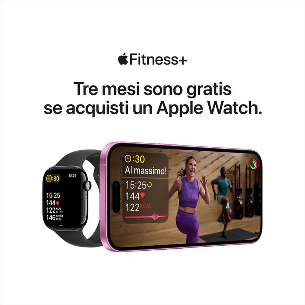 "APPLE - Watch Series 10 GPS 46mm Alluminio-Argento - Sport Band Denim S/M"