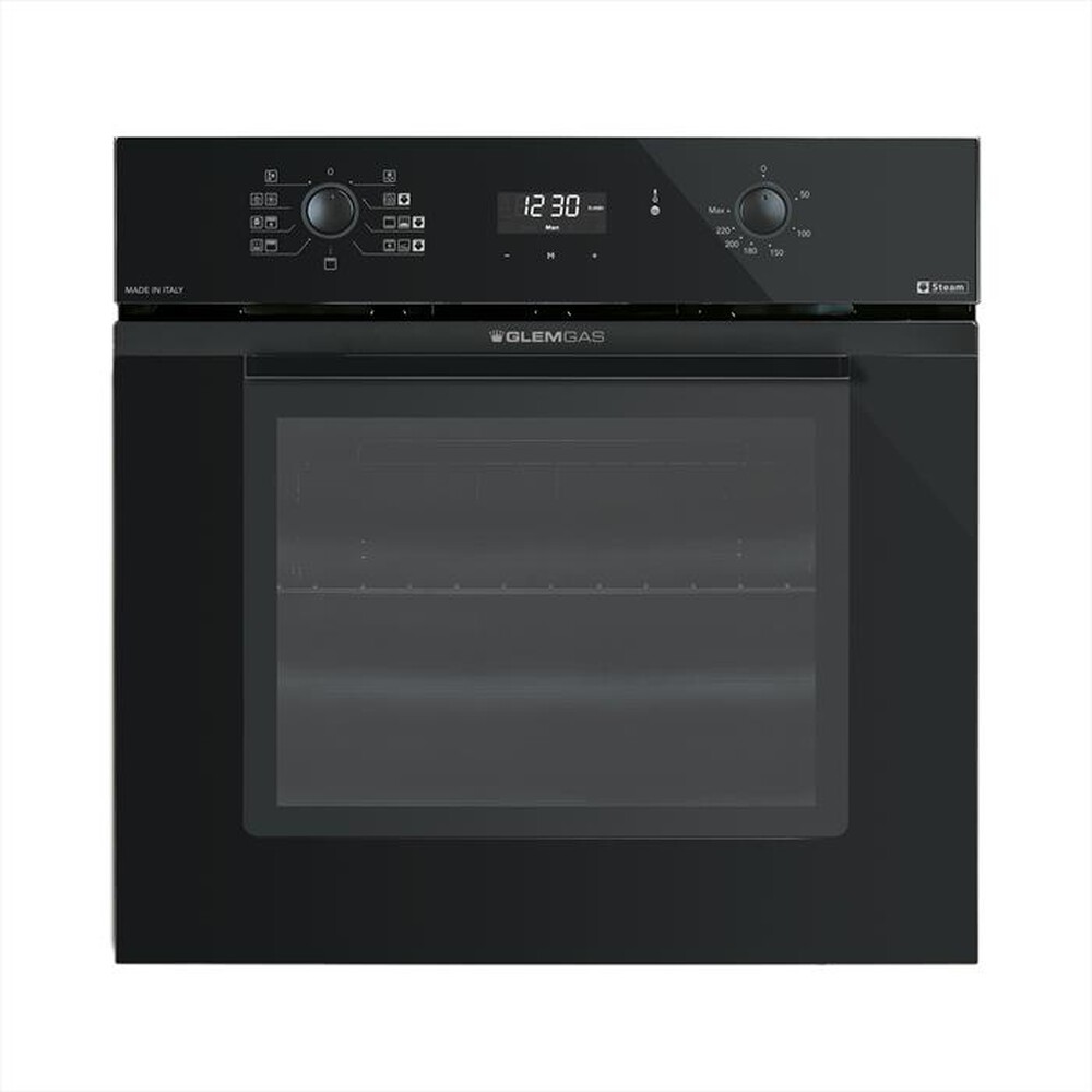 Immagine del prodotto GLEM GAS - Forno incasso elettrico GFU98BK-S6V3 Classe A-Nero Lucido
