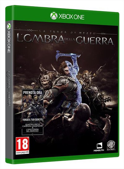WARNER GAMES - La Terra di Mezzo- L'Ombra della Guerra XBox One