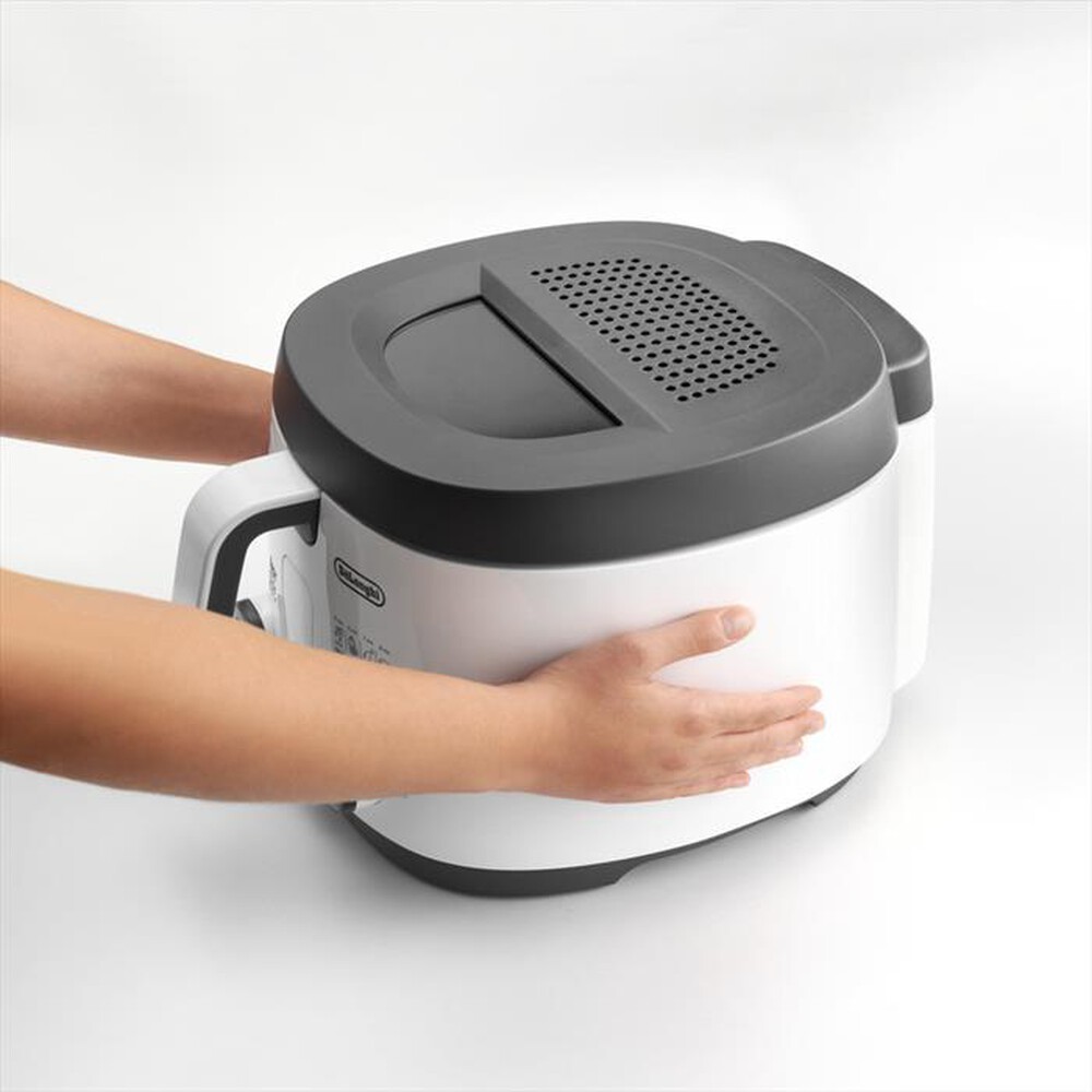 "DE LONGHI - FRIGGITRICE FS3021-Bianco"