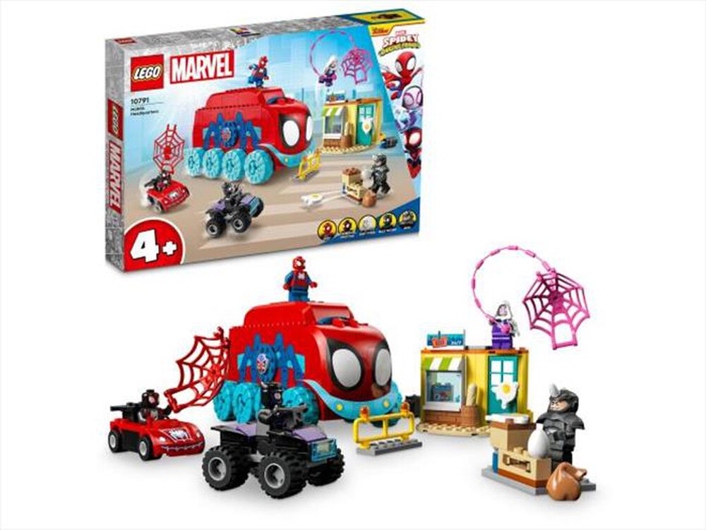 "LEGO - MARVEL Quartier generale mobile Team Spidey -10791-Multicolore"