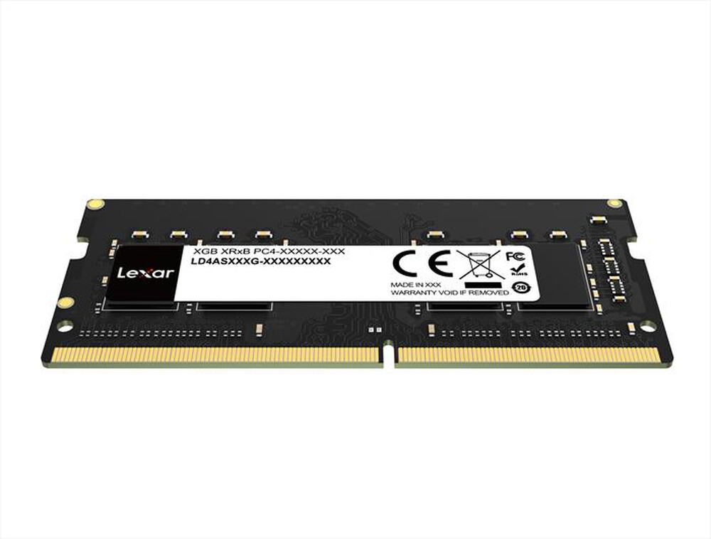 "LEXAR - Memoria per desktop 8GB DDR4 260 PIN-Black"