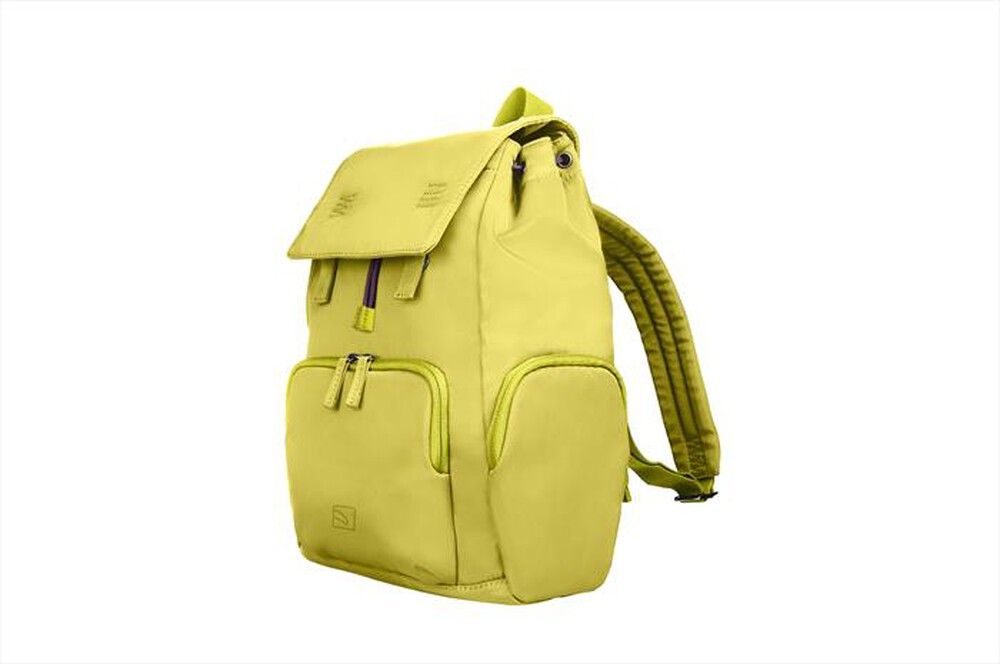 "TUCANO - MACRO Zaino leggero in nylon-Verde Acido"
