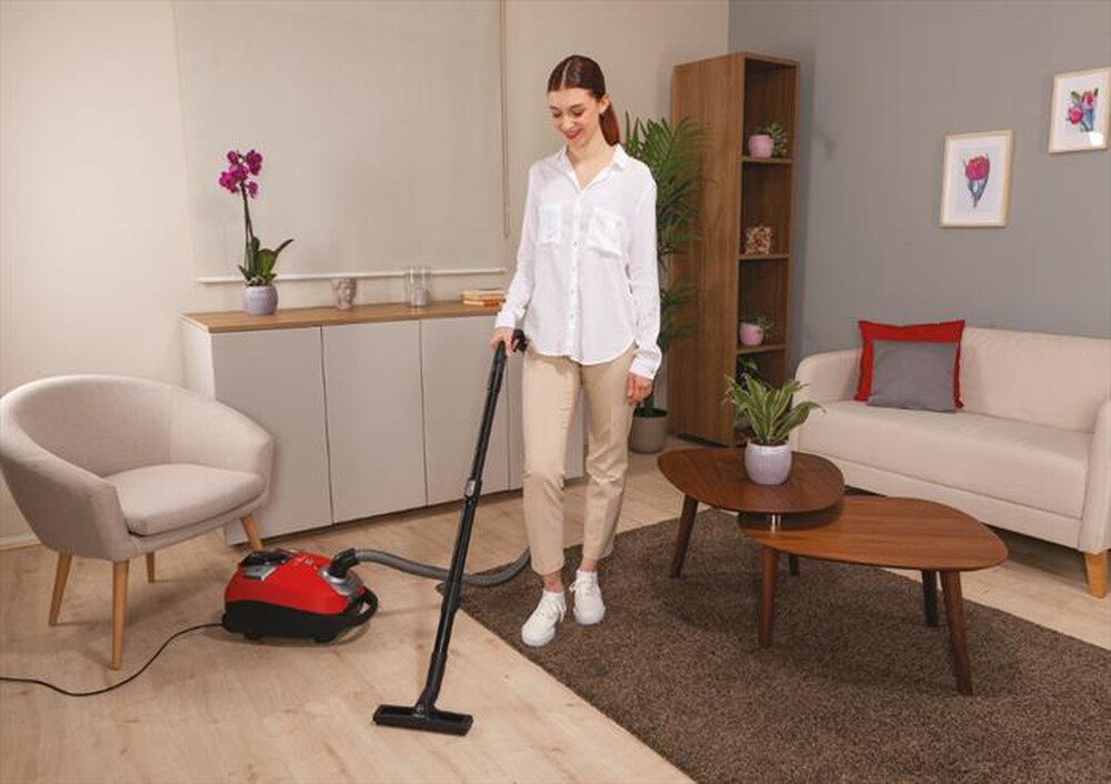 HOOVER Aspirapolvere a bidone HE310HM 011Rosso Euronics