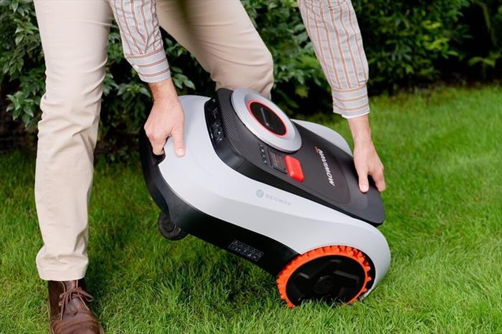 Immagine del prodotto NAVIMOW by SEGWAY - Robot tagliaerba i220 LIDAR PRO-Nero/Arancione