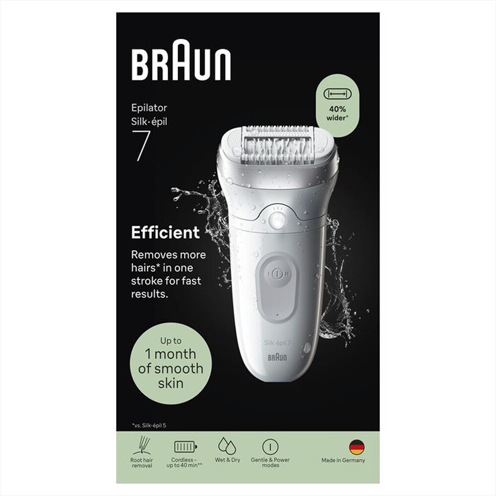 Immagine del prodotto BRAUN - BRAUN LEGEPIL SE7-000 GREY/SILV BOX MN-ARGENTO
