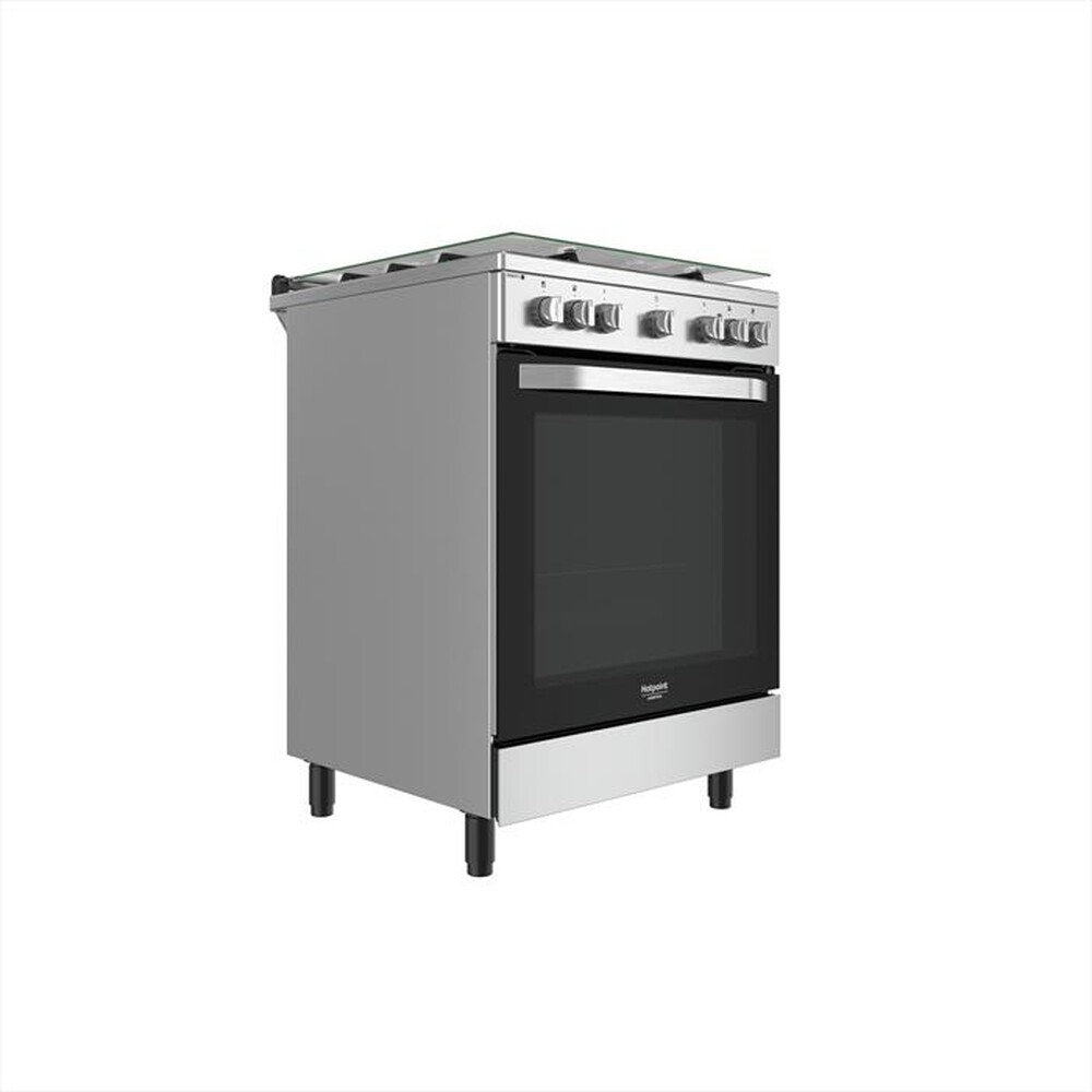 "HOTPOINT ARISTON - Cucina elettrica HS68G8PHX/E Classe A-Stainless steel"