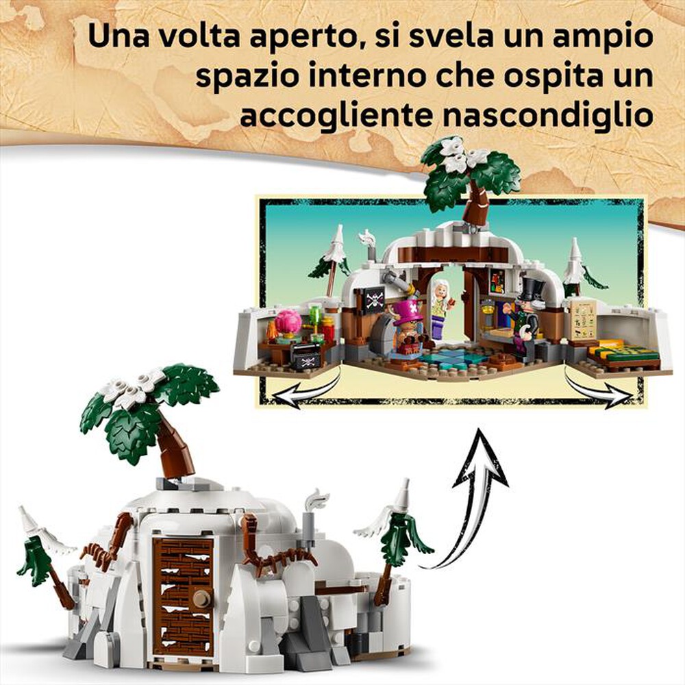 Immagine del prodotto LEGO - ONE PIECE Il nascondiglio del Dottor Hillk - 75641