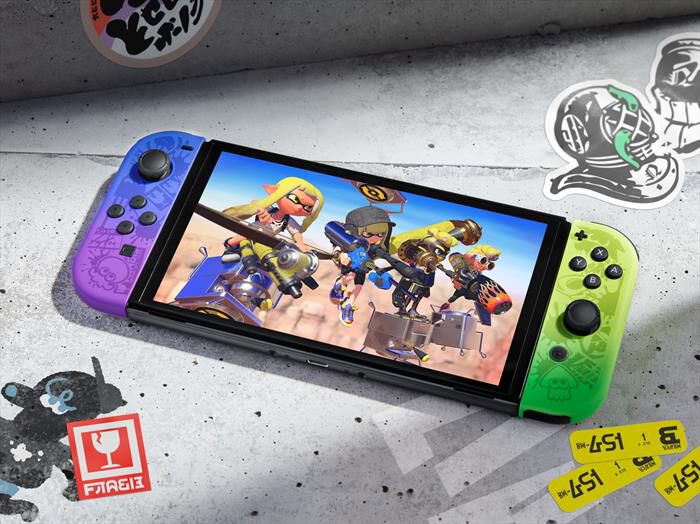 NINTENDO - Switch OLED Splatoon 3 Edition-Blu/Giallo | Euronics