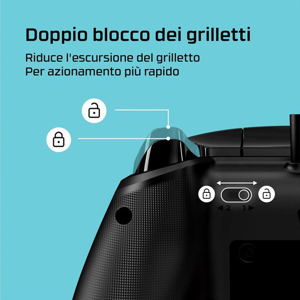 "HYPERX - Controller di gioco CLUTCH GLADIATE-Nero"