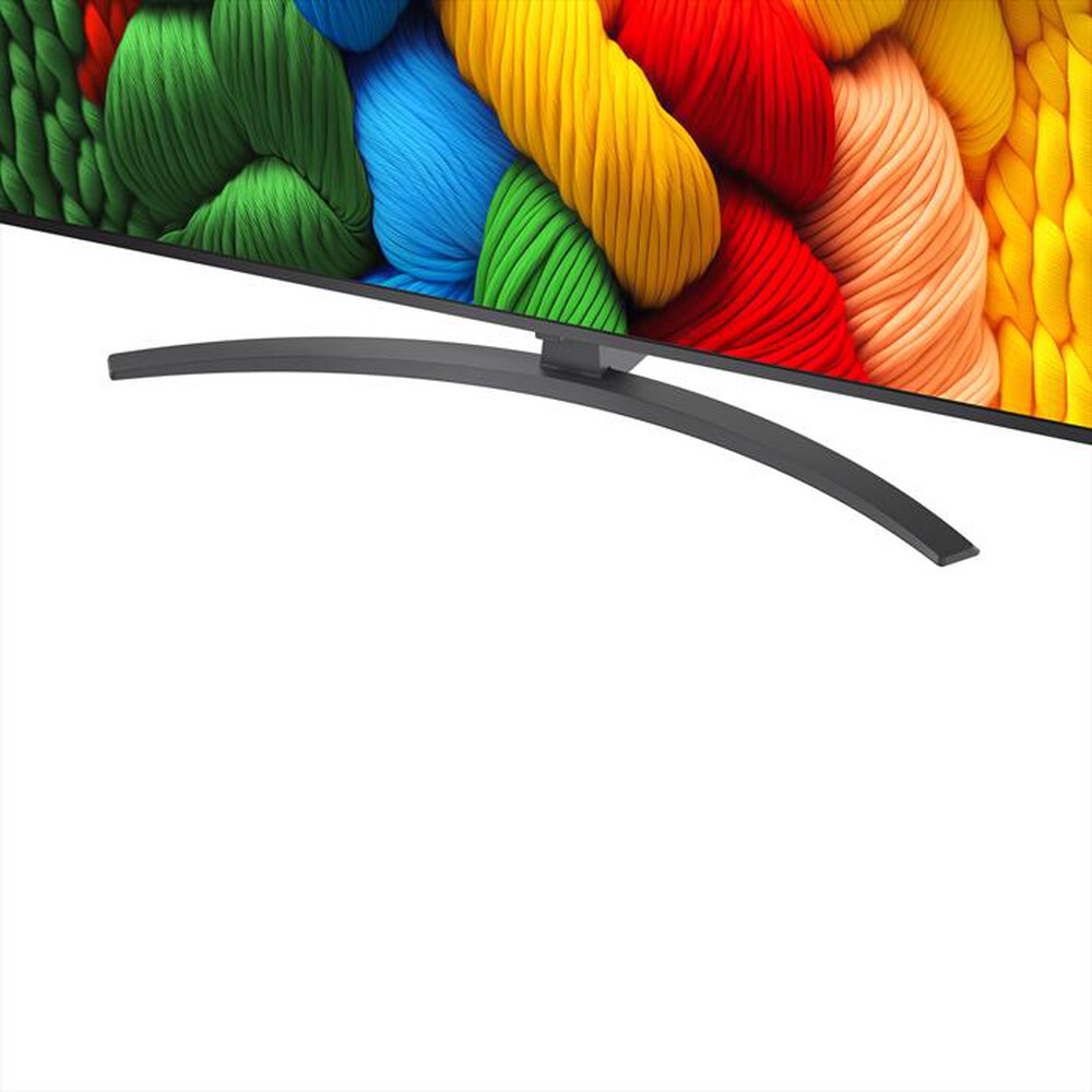 "LG - 55NANO81A6A-Charcoal Black"