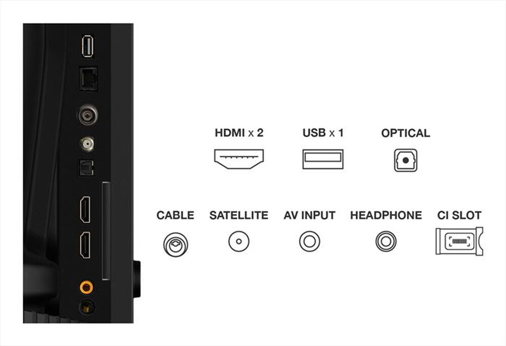 Immagine del prodotto TCL - Smart TV QLED FHD 40" 40S59K-Metallico