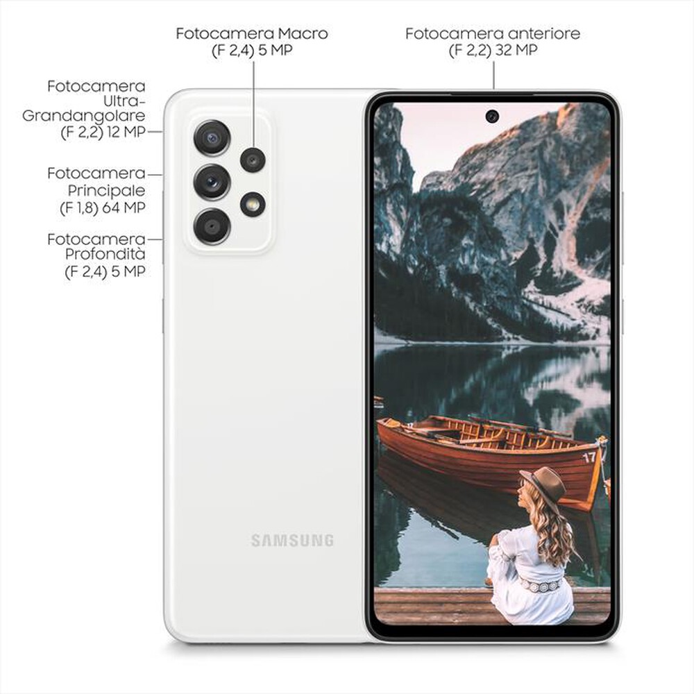 "SAMSUNG - GALAXY A52S 5G-Awesome White"
