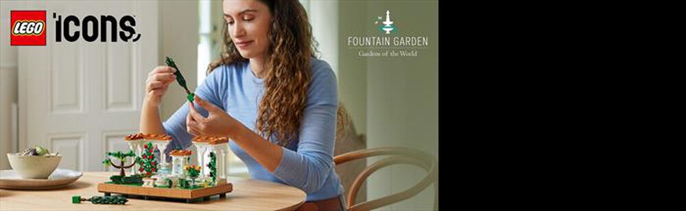 Immagine del prodotto LEGO - ICONS Il giardino della fontana 10359