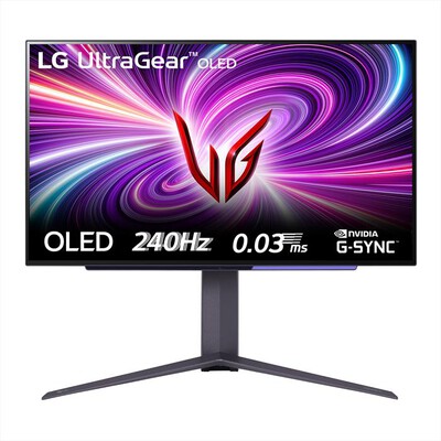 LG - Monitor OLED 26,5" 27GS95QE-Nero