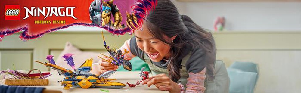 Immagine del prodotto LEGO - NINJAGO Jet Super Storm di Ras e Arin 71833