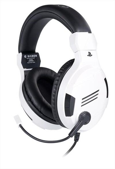 BIG BEN - PS4OFHEADSETV3WHITE-Nero/Bianco