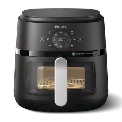 PHILIPS - Friggitrice ad aria AIRFRYER SERIE 2000 NA231/00-Nero