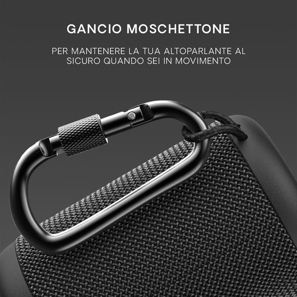 "URBANISTA - Mini speaker MEMPHIS-Midnight Black - nero"
