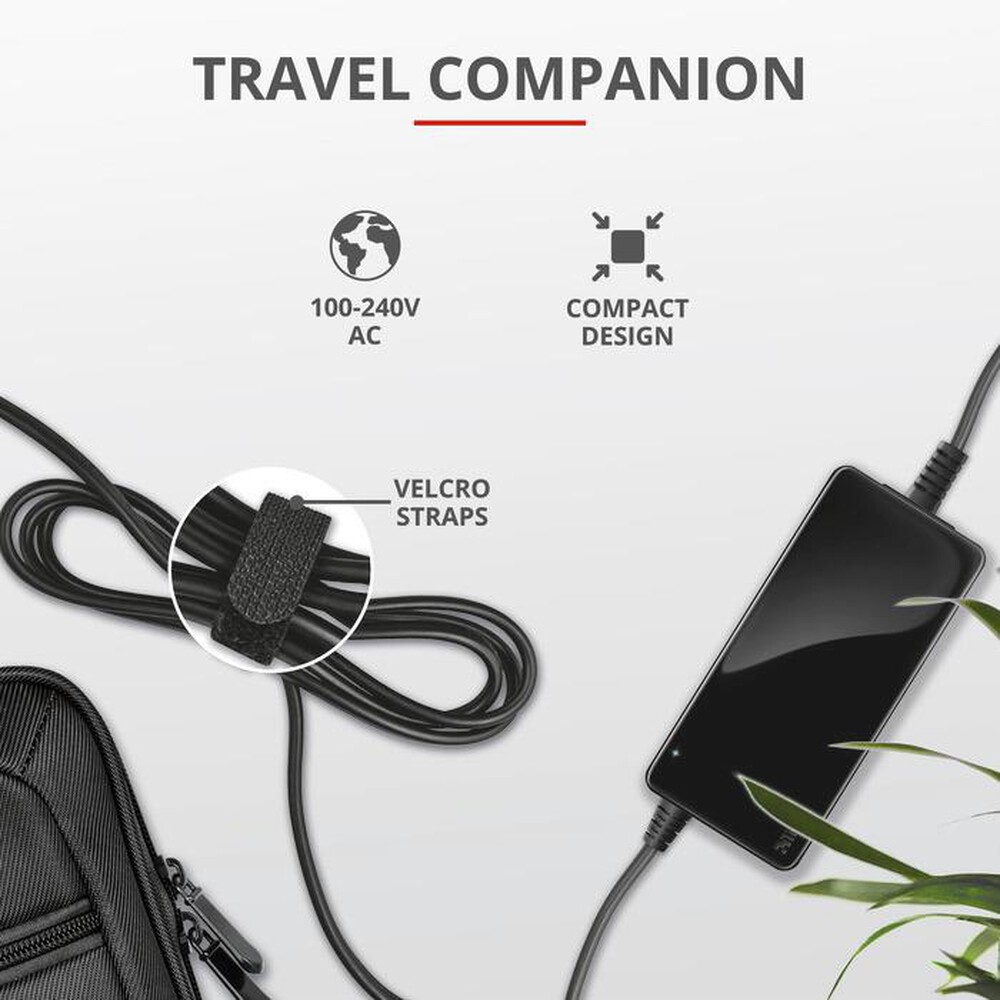 "TRUST - NEXO 90W LAPTOP CHARGER LENOVO SLIM-Black"