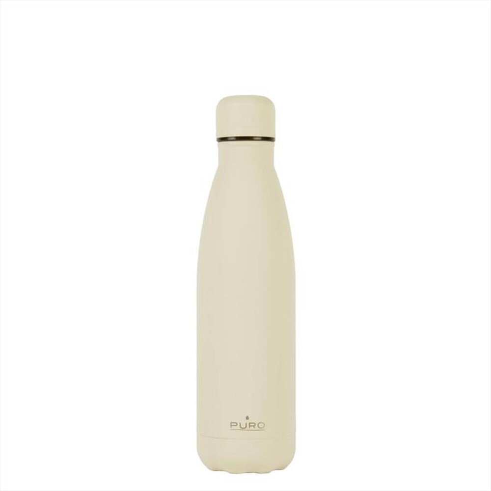 "PURO - BOTTIGLIA TERMICA ICON BEIGE 500ML-Beige"
