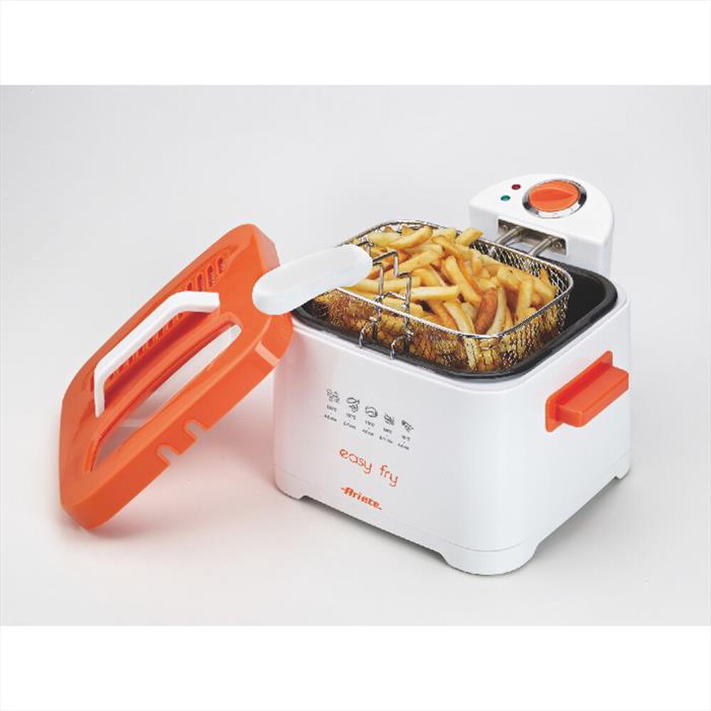 "ARIETE - 4611 Easy fry-Arancione, Bianco"