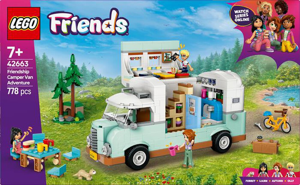 Immagine del prodotto LEGO - FRIENDS Avventura sul camper dell’amicizia 42663