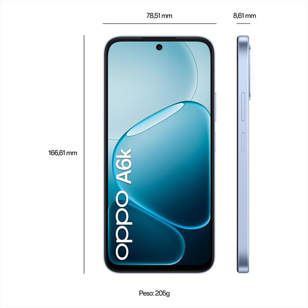 Immagine del prodotto OPPO - A6K 4+256 CRYSTAL BLUE-Crystal Blue
