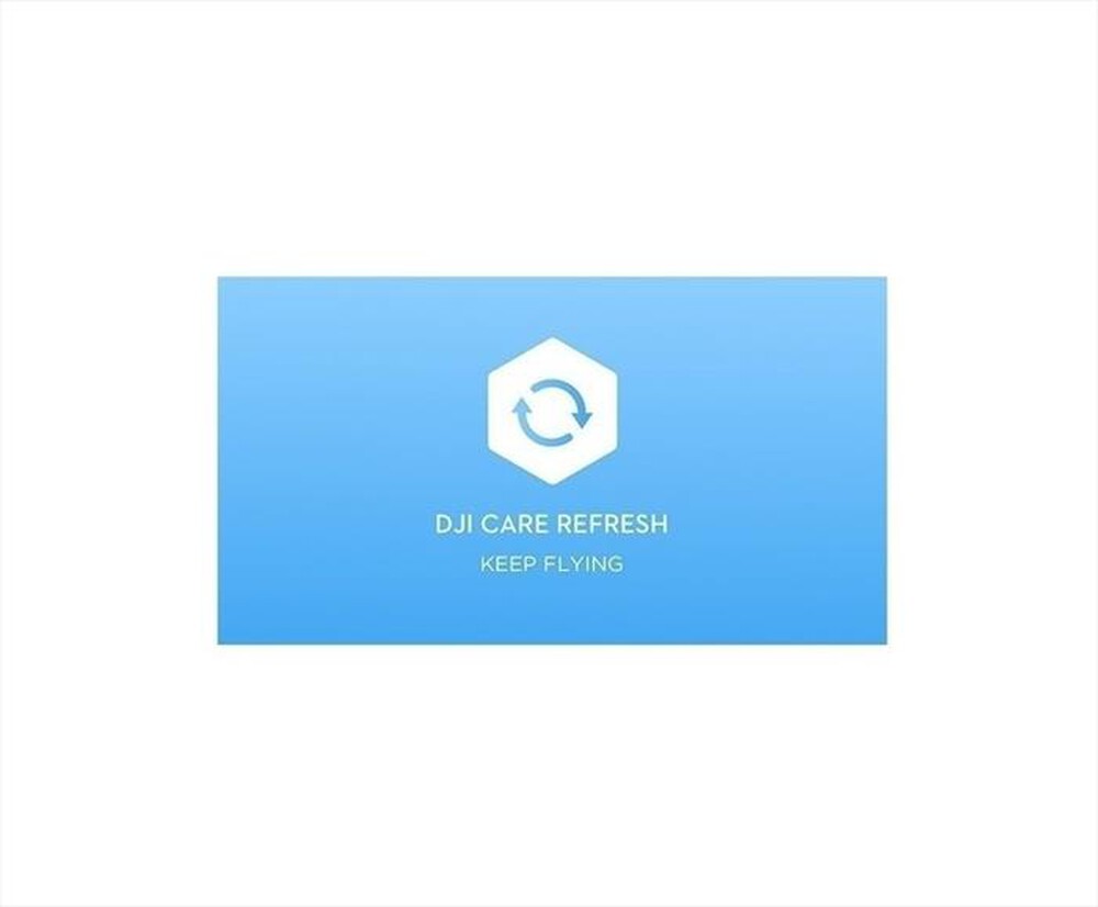 "DJI - DJI CARE REFRESH CARD 1 ANNO - PER DJI MINI 2"