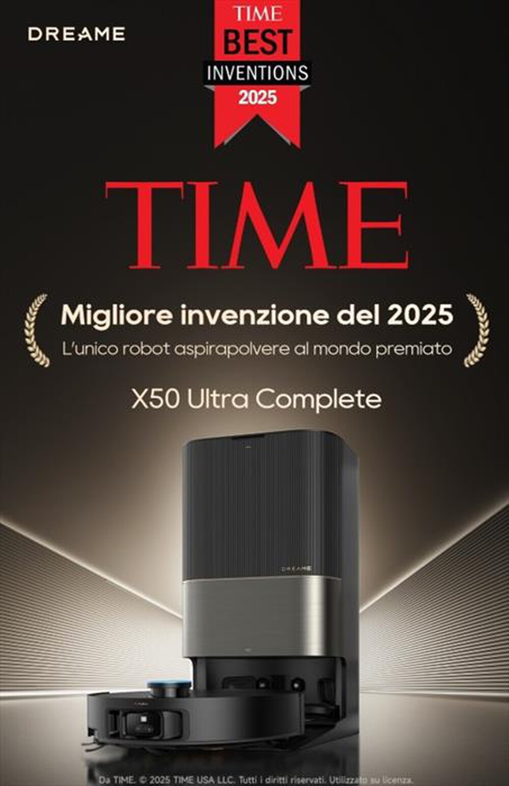 Immagine del prodotto DREAME - Robot X50 ULTRA COMPLETE COMBO VM EXTRA MOPS-Nero / Oro