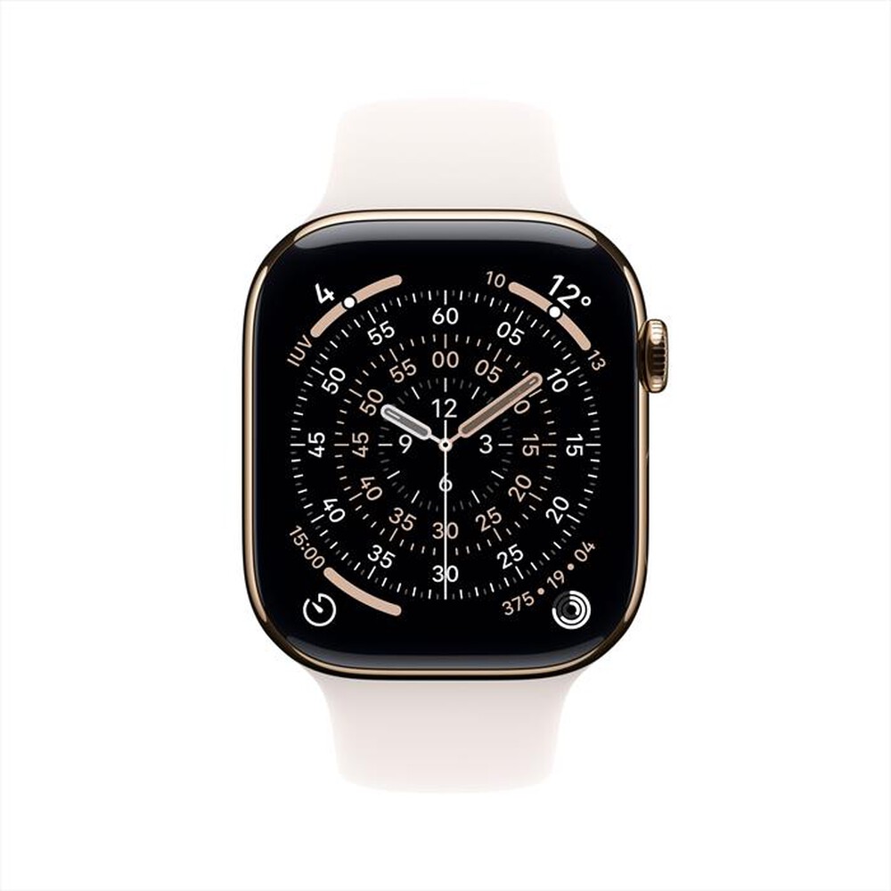 Immagine del prodotto APPLE - Watch Series 11 GPS + Cellular 46mm Titanio-Oro - Band Rosa Fard - M/L