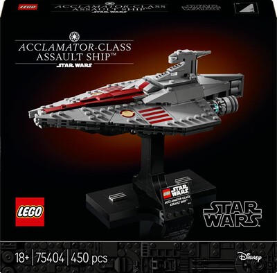 LEGO - STAR WARS Nave d&rsquo;assalto classe Acclamator 75404